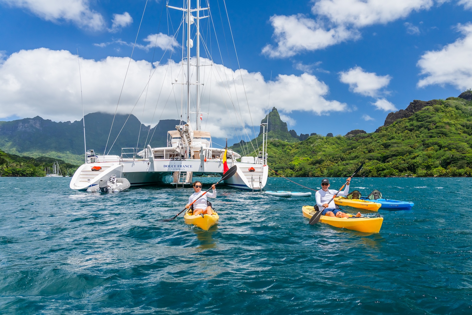 Charter Yacht DOUCE FRANCE - Alu Marine 42m - 6 Cabins - Raiatea - Bora Bora - Huahine - Tahiti