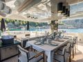 DHAMMA Arcadia 85 Motor Yacht Dining Table