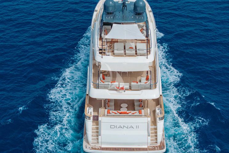Charter Yacht DIANA II - Ferretti Custom Line Navetta 33 - 5 Cabins - Naples - Capri - Positano - Amalfi Coast - Italy
