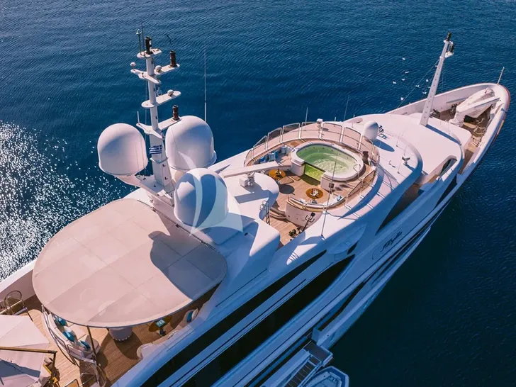 DILARA Benetti 59m - top sundeck shot DILARA Benetti 59m - top sundeck shot