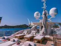 DILARA Benetti 59m - sundeck sunbathing area DILARA Benetti 59m - sundeck sunbathing area