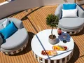 DILARA Benetti 59m - sundeck tea area DILARA Benetti 59m - sundeck tea area