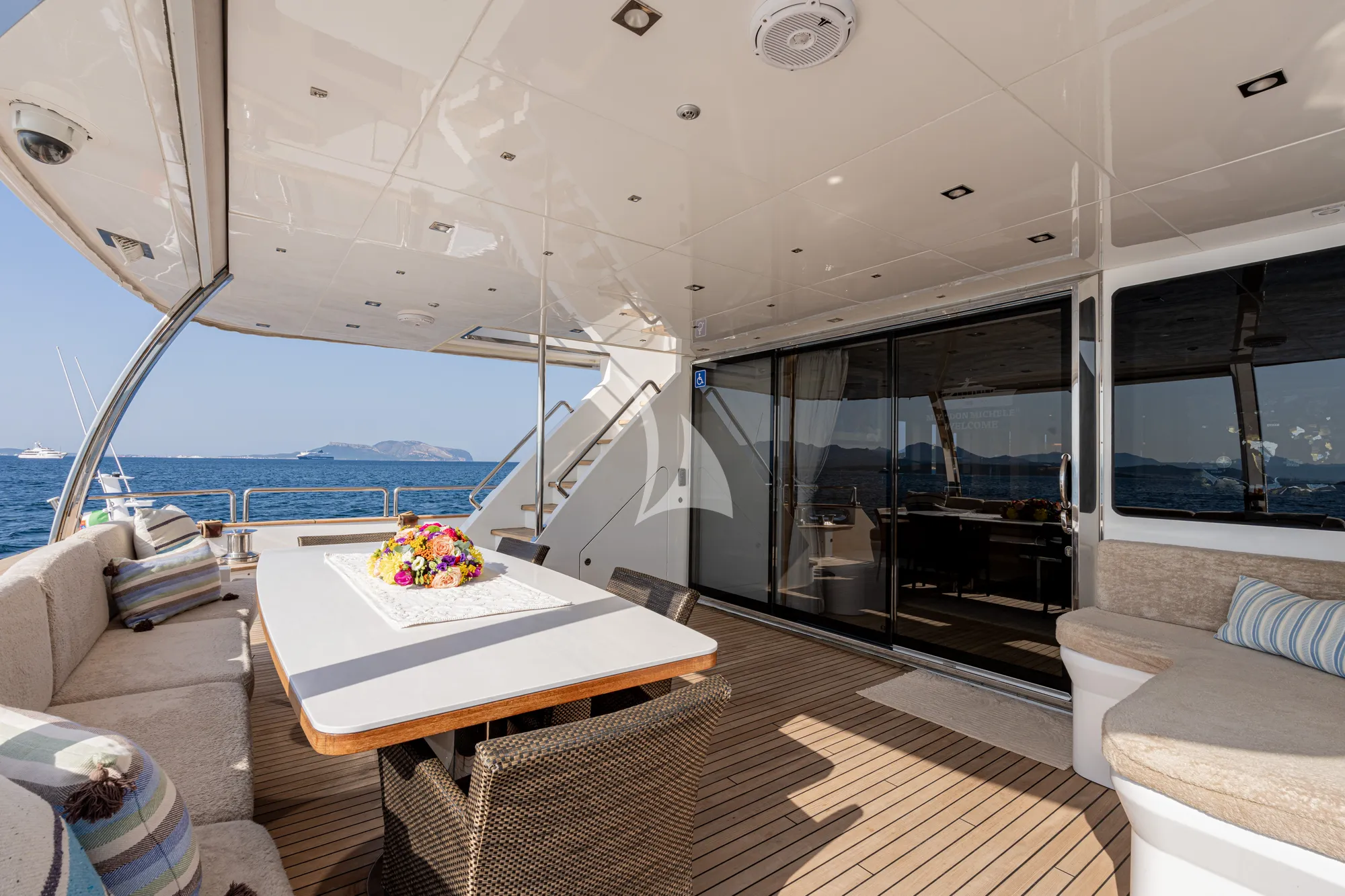 DON MICHELE C Boats 27m - main aft deck