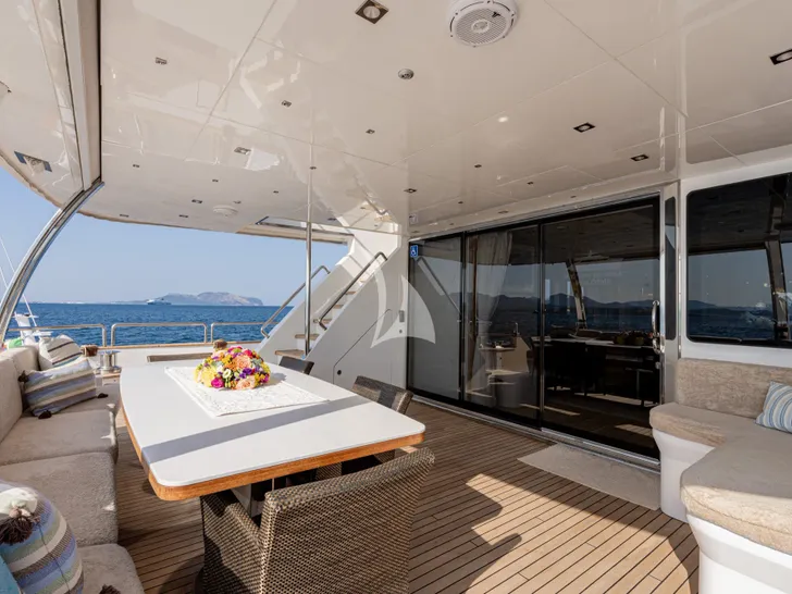 DON MICHELE C Boats 27m - main aft deck DON MICHELE C Boats 27m - main aft deck