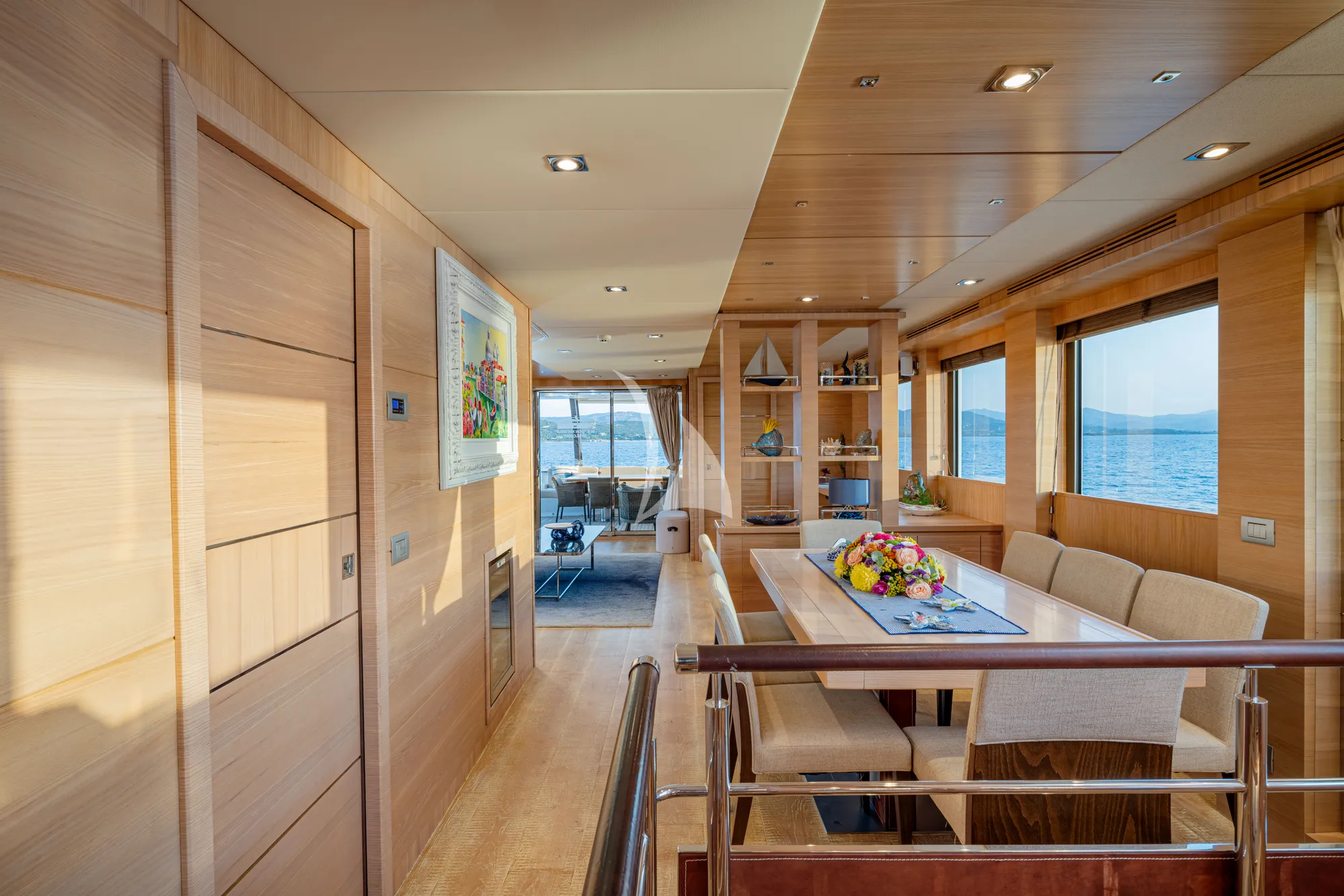 DON MICHELE C Boats 27m - main dining area