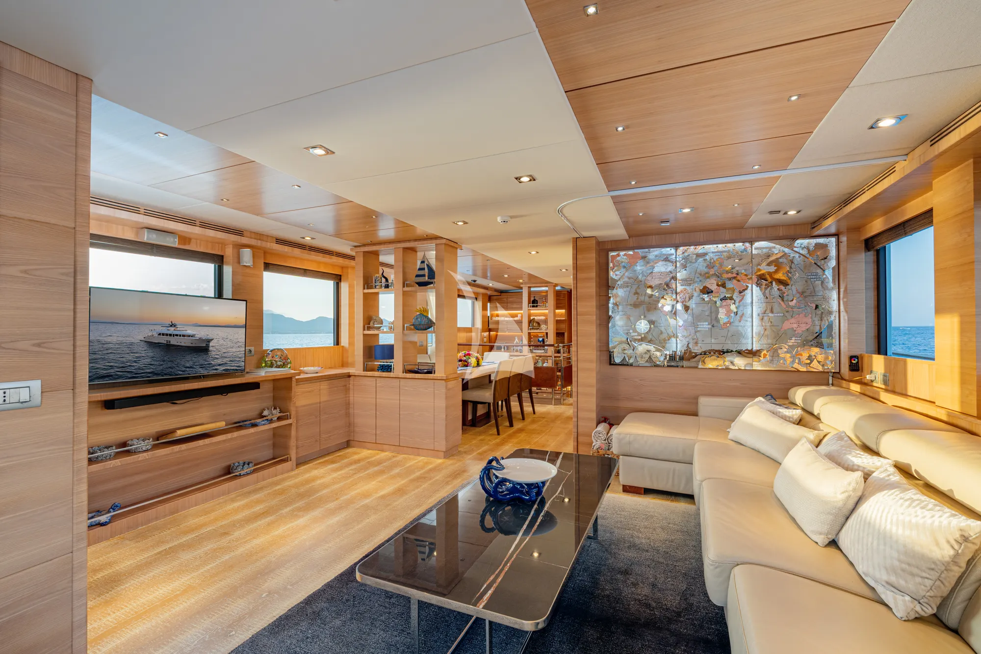 DON MICHELE C Boats 27m - main saloon