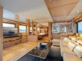 DON MICHELE C Boats 27m - main saloon DON MICHELE C Boats 27m - main saloon