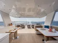 DON MICHELE C Boats 27m - sundeck dining lounge DON MICHELE C Boats 27m - sundeck dining lounge