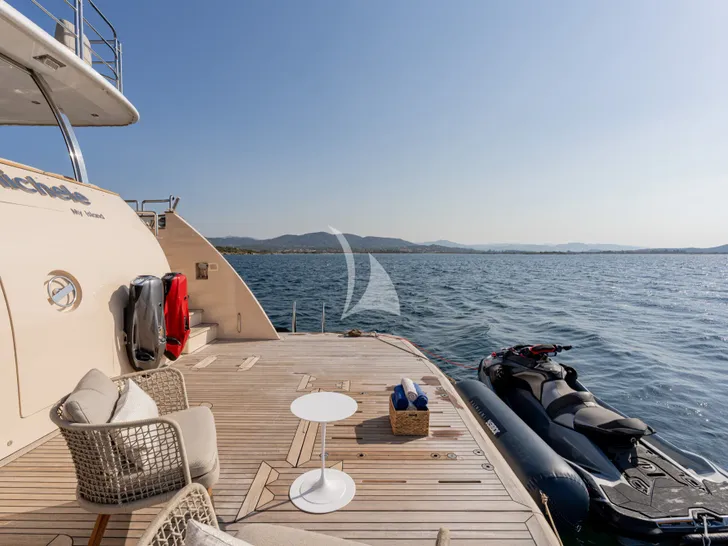 DON MICHELE C Boats 27m - aft swim platform DON MICHELE C Boats 27m - aft swim platform