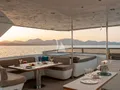 DON MICHELE C Boats 27m - wine on the sundeck DON MICHELE C Boats 27m - wine on the sundeck