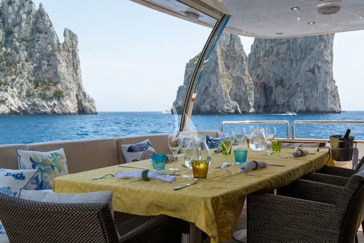 Charter Yacht DON MICHELE - C Boats 27m - 5 Cabins - Capri - Positano - Amalfi Coast - Aeolian Islands