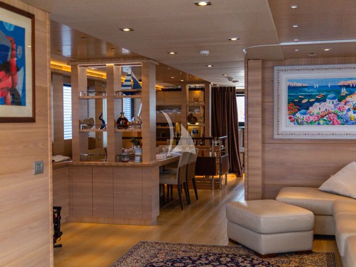 DON MICHELE C Boats 27m - dining area DON MICHELE C Boats 27m - dining area