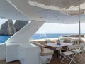 DON MICHELE C Boats 27m - flybridge dining area DON MICHELE C Boats 27m - flybridge dining area