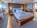 DON MICHELE C Boats 27m - master cabin bed and seating DON MICHELE C Boats 27m - master cabin bed and seating