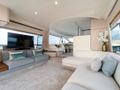 DONNA Azimut 68 Fly - saloon seating and TV DONNA Azimut 68 Fly - saloon seating and TV