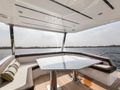 DON`T TELL MOM Galeon 640 - aft deck alfresco seating and dining area DON`T TELL MOM Galeon 640 - aft deck alfresco seating and dining area