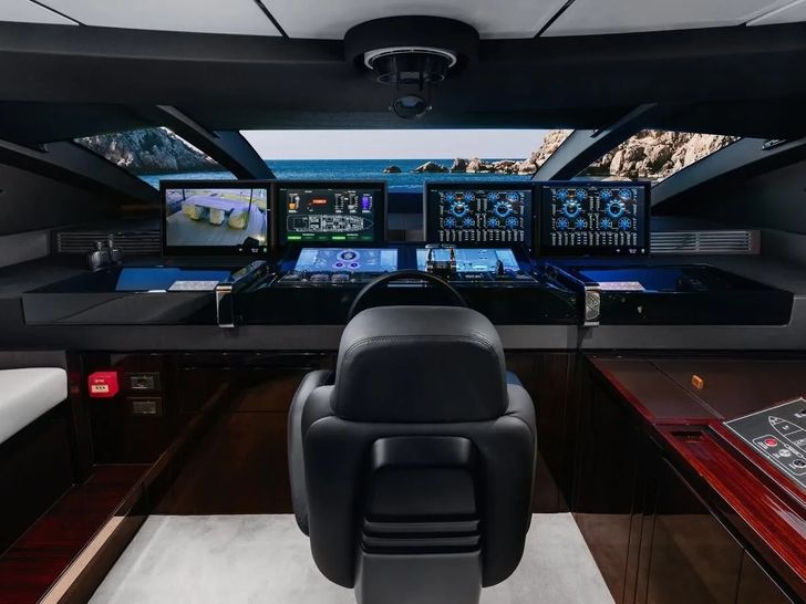 DON'T WORRY Riva Dolcevita 110 - cockpit DON'T WORRY Riva Dolcevita 110 - cockpit