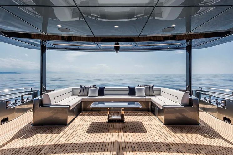 Charter Yacht DON'T WORRY - Riva Dolcevita 110 - 5 Cabins - Athens - Mykonos - Paros - Cyclades - Greece