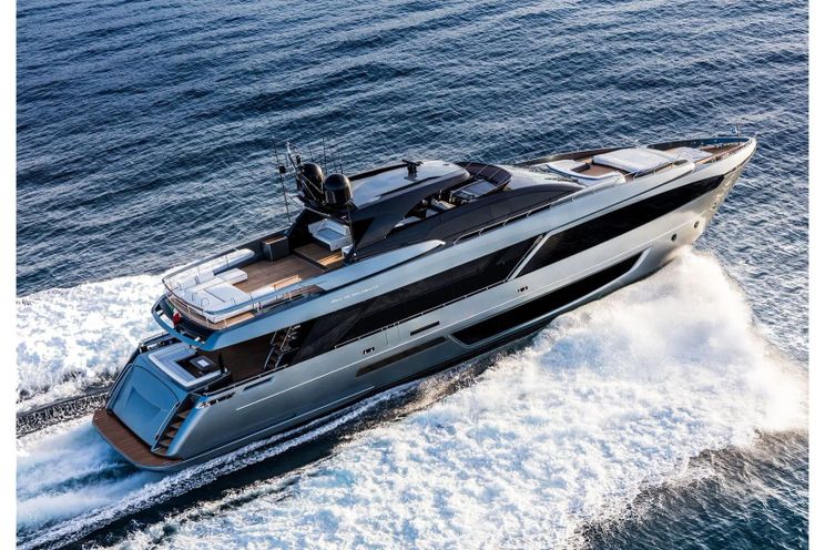 Charter Yacht DON'T WORRY - Riva Dolcevita 110 - 5 Cabins - Athens - Mykonos - Paros - Cyclades - Greece