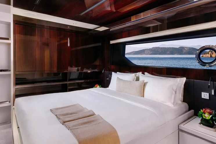 Charter Yacht DON'T WORRY - Riva Dolcevita 110 - 5 Cabins - Athens - Mykonos - Paros - Cyclades - Greece