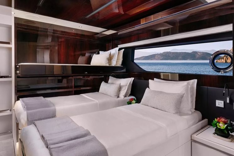 Charter Yacht DON'T WORRY - Riva Dolcevita 110 - 5 Cabins - Athens - Mykonos - Paros - Cyclades - Greece