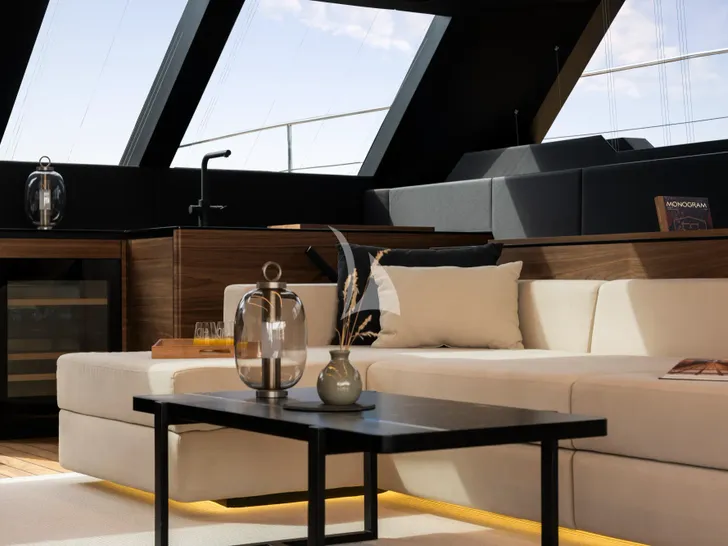 DOUBLE HAPPINESS Sunreef 60 Eco Power - Saloon Seating DOUBLE HAPPINESS Sunreef 60 Eco Power - Saloon Seating
