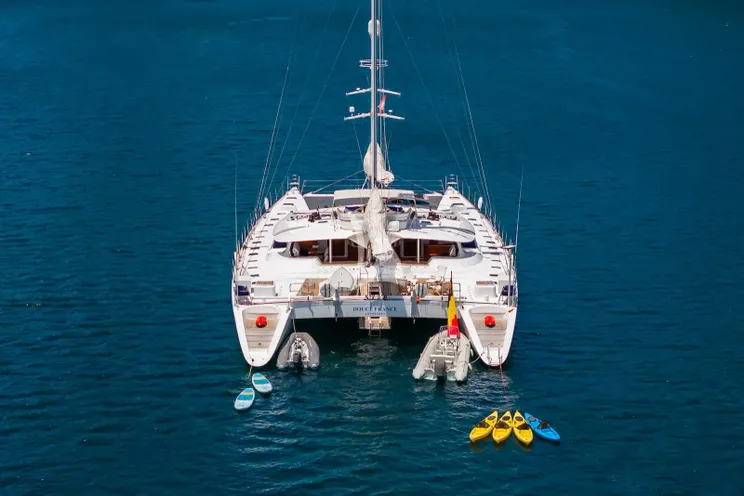 Charter Yacht DOUCE FRANCE - Alu Marine 42m - 6 Cabins - Raiatea - Bora Bora - Huahine - Tahiti