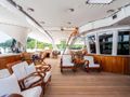 DOUCE FRANCE Alu Marine 42m - main deck seating area DOUCE FRANCE Alu Marine 42m - main deck seating area