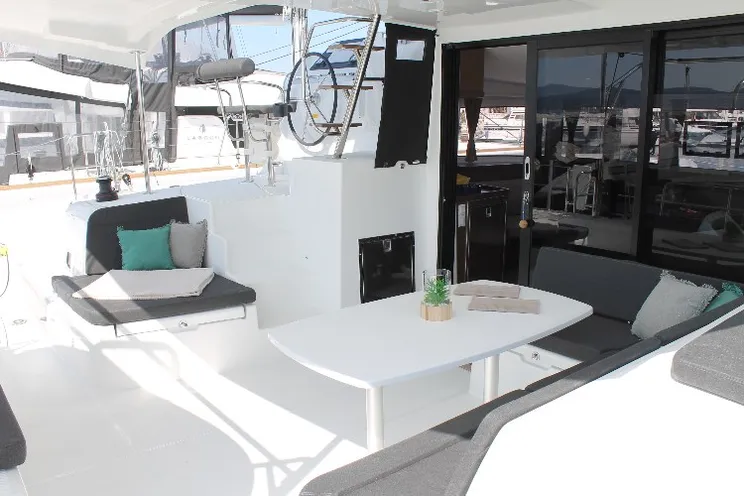 Charter Yacht DOUBLE TROUBLE - Lagoon 42 - 4 Cabins - St Raphael - Cannes - St Tropez - Nice - Antibes - Monaco - French Riviera
