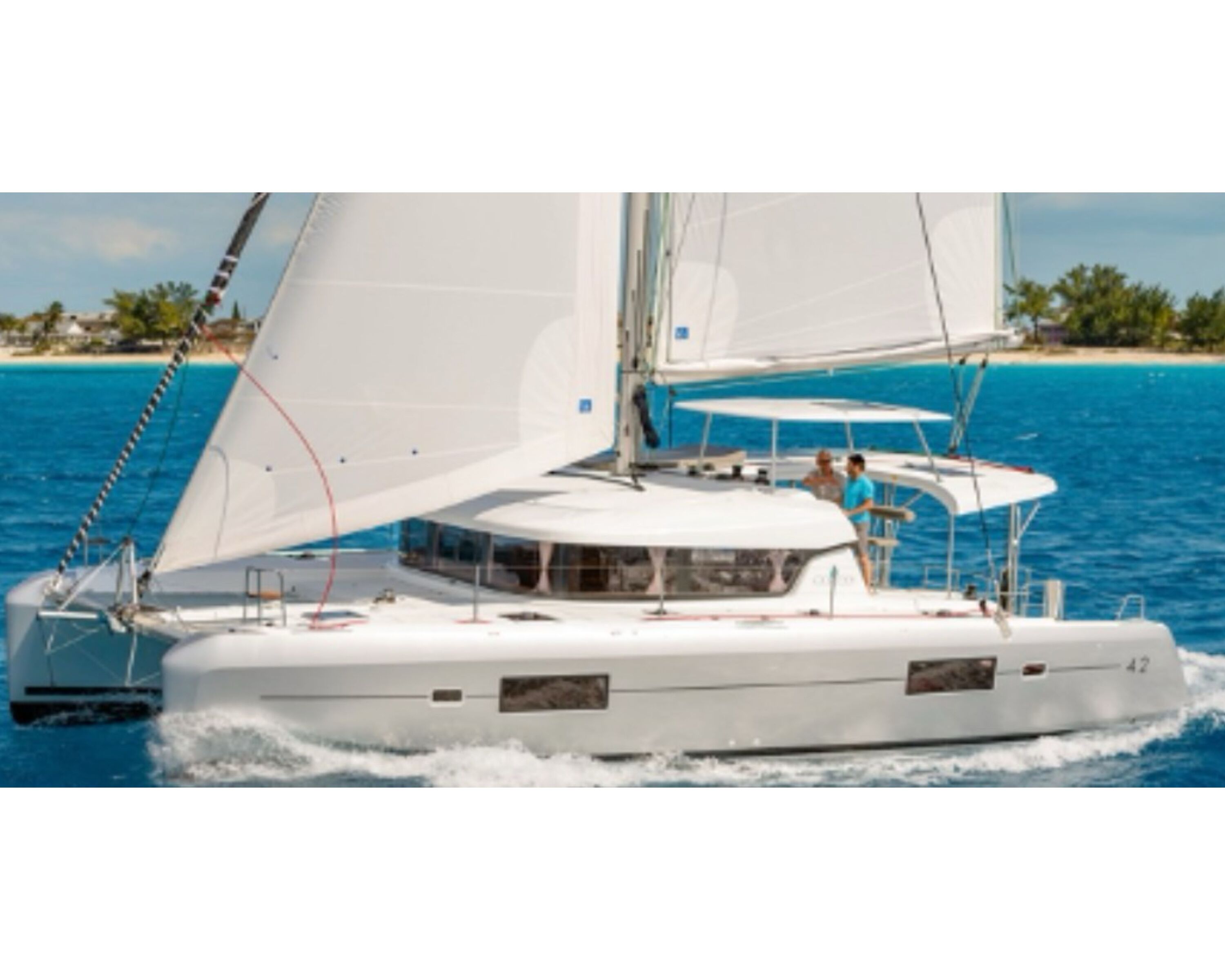 DOUBLE TROUBLE - Lagoon 42 - 4 Cabins - St Raphael - Cannes - St Tropez - Nice - Antibes - Monaco - French Riviera