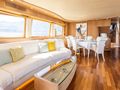 DUBAI Maiora 24m main saloon and dining DUBAI Maiora 24m main saloon and dining