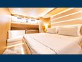 DUBAI Maiora 24m master cabin bed and seating area
