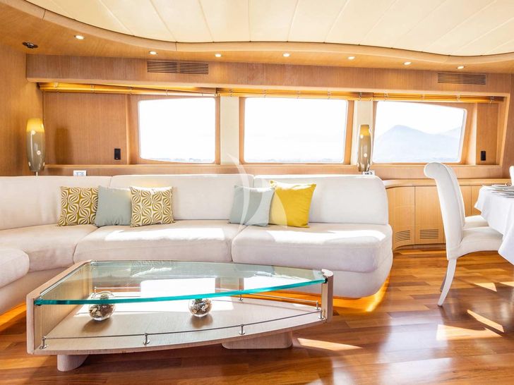 DUBAI Maiora 24m saloon seating DUBAI Maiora 24m saloon seating