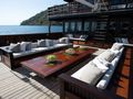 DUNIA BARU Phinisi 51m - foredeck lounge DUNIA BARU Phinisi 51m - foredeck lounge