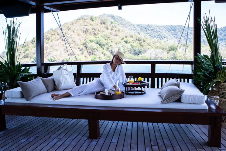 Charter Yacht DUNIA BARU - Phinisi 51m - 7 Cabins - Labuan Bajo - Komodo - Raja Ampat - Indonesia