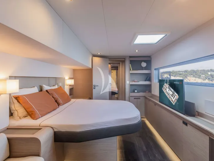 DOLCE VITA III Fountaine Pajot Samana 59 - master cabin DOLCE VITA III Fountaine Pajot Samana 59 - master cabin