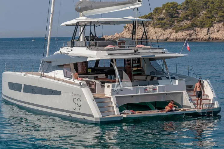 Charter Yacht DOLCE VITA III - Fountaine Pajot Samana 59 - 4 Cabins - Cannes - Monaco - St Tropez - Nice - Antibes - The French Riviera