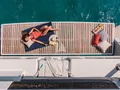 DOLCE VITA III Fountaine Pajot Samana 59 - swim platform DOLCE VITA III Fountaine Pajot Samana 59 - swim platform