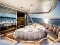 DIAMS Astondoa 69 - aft deck DIAMS Astondoa 69 - aft deck