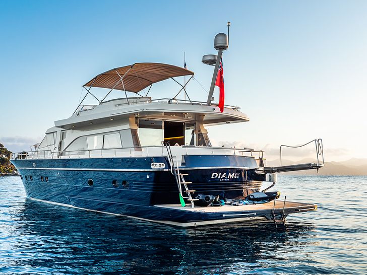 DIAMS Astondoa 69 - aft view DIAMS Astondoa 69 - aft view
