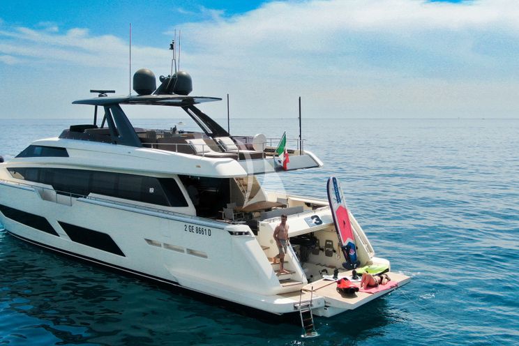 Charter Yacht E3 - Ferretti 850 - 4 Cabins - Porto Cervo - La Maddalena - Sardinia