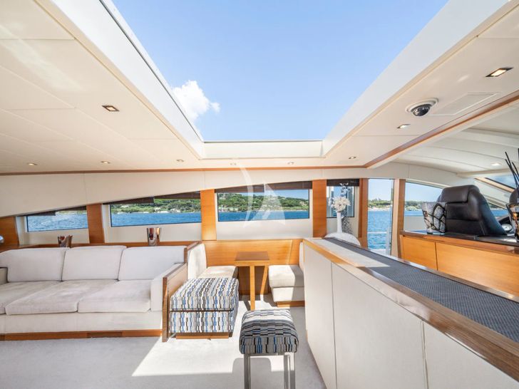 ECLAT Leopard 31 sun roof opened ECLAT Leopard 31 sun roof opened