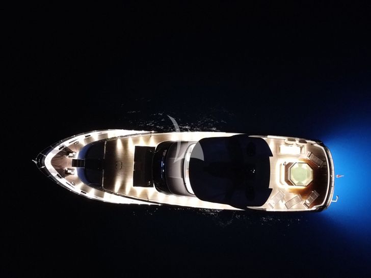 EDEN Maiora 30 Walkaround aerial shot at night EDEN Maiora 30 Walkaround aerial shot at night