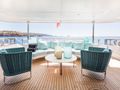 EH2 Benetti Motopanfilo 37M aft deck lounge