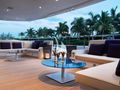 ELA Heesen Home 5000 FDHF aft lounging area