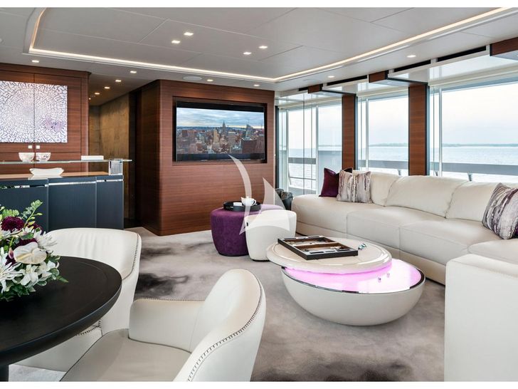 ELA Heesen Home 5000 FDHF sky deck lounge ELA Heesen Home 5000 FDHF sky deck lounge