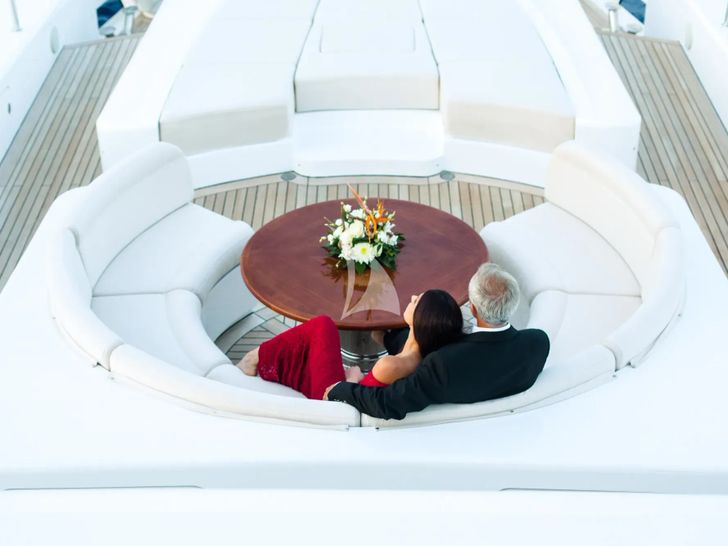 ELENI CBI Navi 50m - foredeck lounge ELENI CBI Navi 50m - foredeck lounge