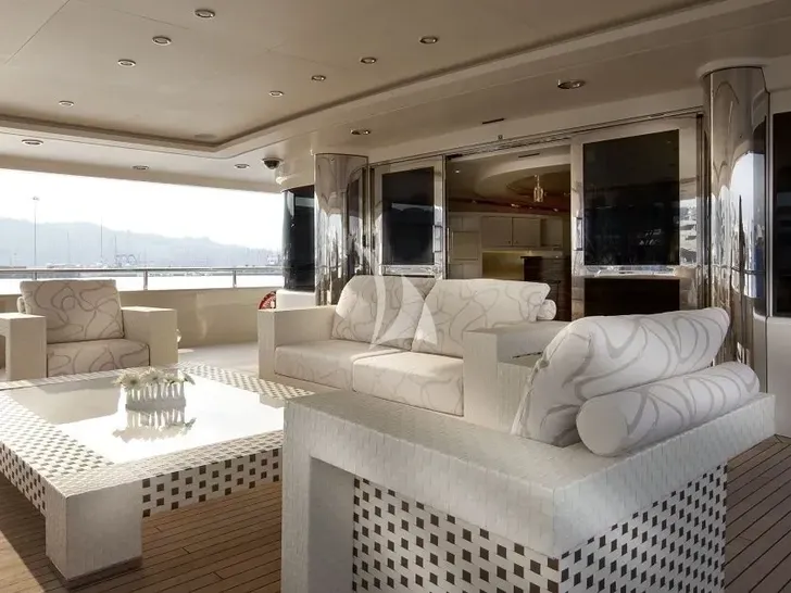 ELENI 60M CRN 60 - main aft deck lounge ELENI 60M CRN 60 - main aft deck lounge