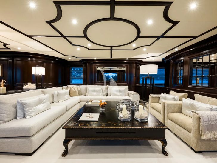 ELENI CBI Navi 50m - main saloon lounge ELENI CBI Navi 50m - main saloon lounge
