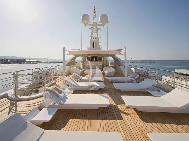 ELENI 60M CRN 60 - sundeck sunbathing area ELENI 60M CRN 60 - sundeck sunbathing area